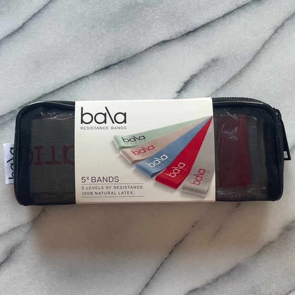Bala Multi-Color Resistance Bands Set of 5 - Picture 1 of 4